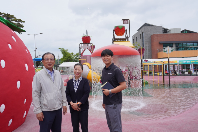 부적농협 로컬푸드 직매장 물놀이장 개장식 대표 이미지